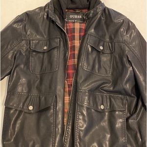 Guess Brand Leather Jacket